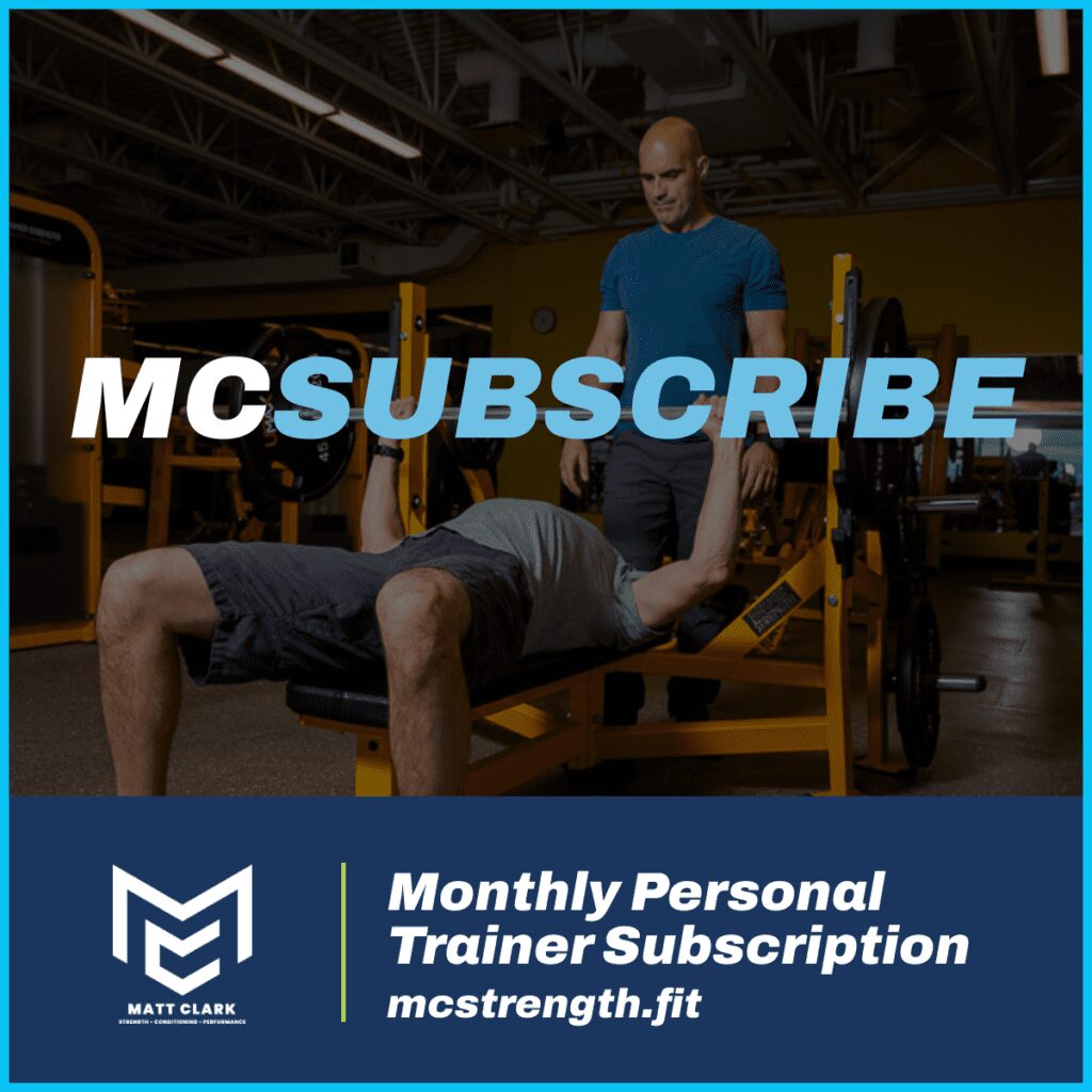 MC SUBSCRIBE #1 Personal Trainer Subscription All Access one simple monthly payment.